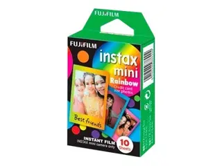 Produktfoto för Fujifilm Instax Mini Rainbow - Färgfilm för snabbframkallning - ISO 800 - 10 exponeringar