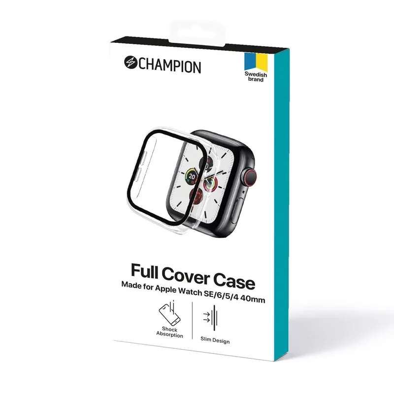 Bild 2 för Full cover Case Apple Watch SE/6/5/4 40mm Tr