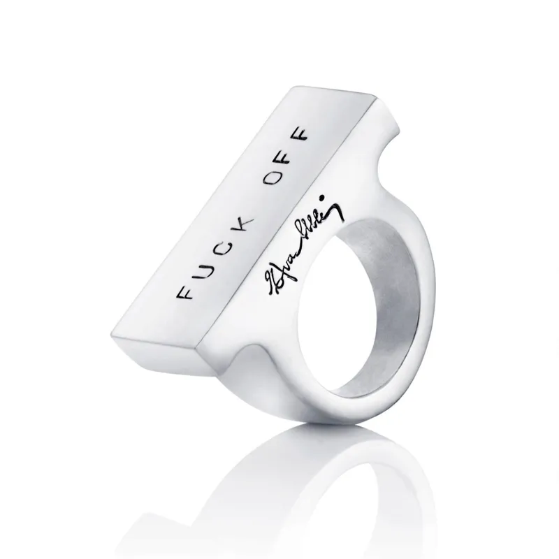 Alternativ bild 0 för Funky - Paparazzi Ring Silver 15.00 mm