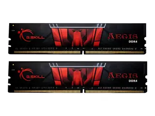 Produktfoto för G.Skill AEGIS - DDR4 - sats - 16 GB: 2 x 8 GB - DIMM 288-pin - 3200 MHz / PC4-25600 - CL16 - 1.35 V - ej buffrad - icke ECC