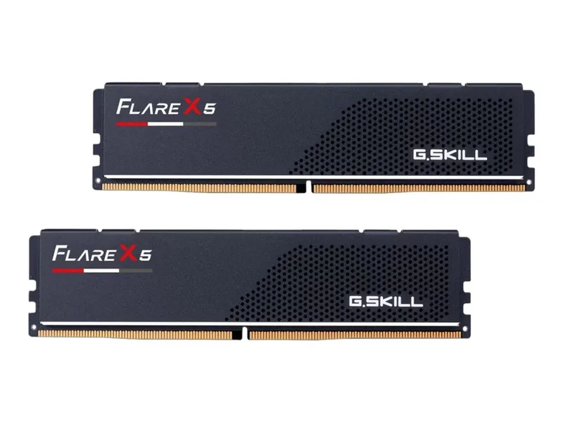 Alternativ bild 0 för G.Skill Flare X5 - DDR5 - sats - 32 GB: 2 x 16 GB - DIMM 288-pin låg - 6000 MHz / PC5-48000 - CL30 - 1.35 V - ej buffrad - icke ECC - mattsvart
