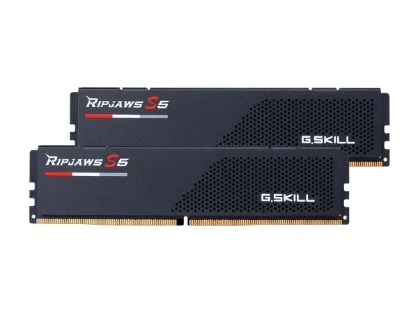 Alternativ bild 0 för G.Skill Ripjaws S5 DDR5-5600 - 32GB - CL36 - Dual Channel (2 st) - Intel XMP - Svart
