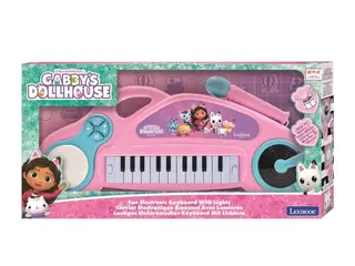 Produktfoto för Gabby Gabby's Dollhouse Fun Electronic Keyboard with Light