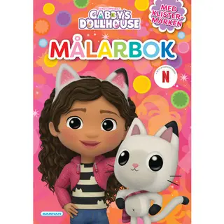 Produktfoto för Gabby's Dollhouse Målarbok
