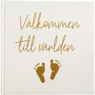 Produktfoto för Gästbok Välkommen till Världen