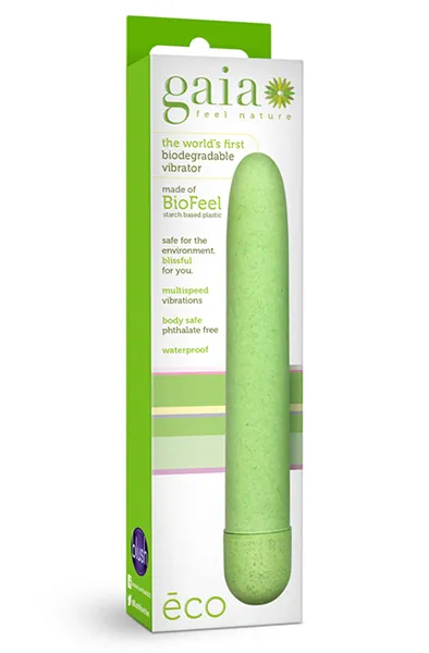 Bild 2 för Gaia Eco Green Recyclable Vibrator Eco vibrator