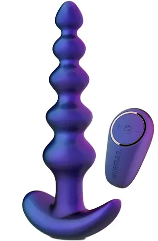 Produktfoto för Galaxy Force Vibrating Butt Plug With Remote Analplugg med vibrator