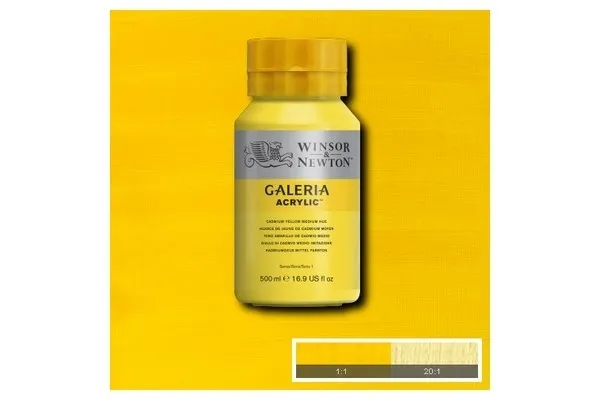 Alternativ bild 0 för Galeria Acrylic 500Ml Cad Yellow Medium H 120