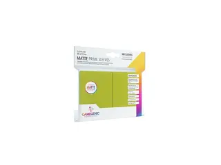 Produktfoto för GameGenic Matte Prime Sleeves Lime