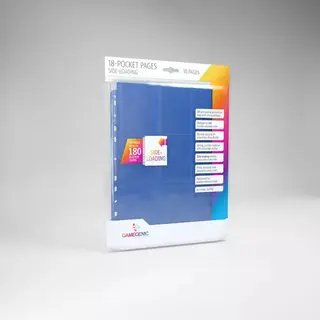 Produktfoto för GameGenic Sideload 18-Pocket Pages Blue (10)