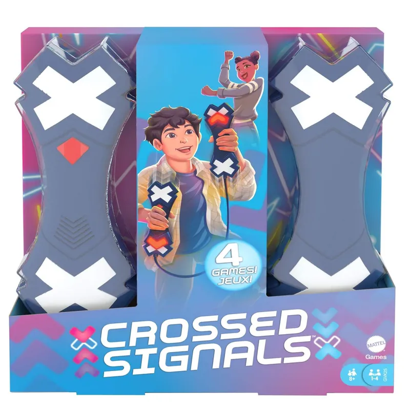 Bild 1 för Games Crossed Signals, Leksakssats, 8 År, Batterier krävs