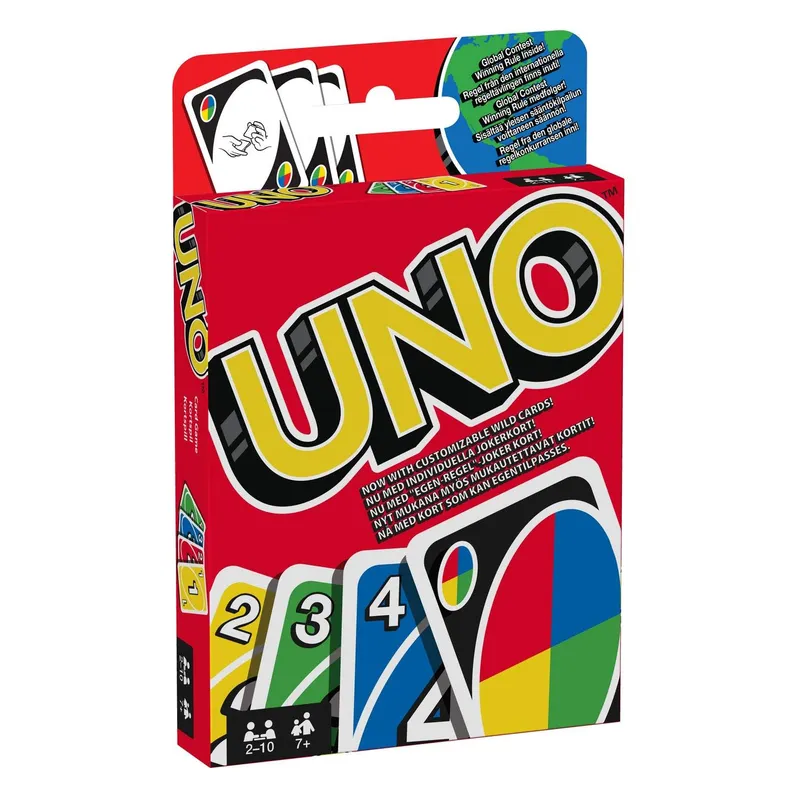 Bild 2 för Games Uno, Kortspel, 7 År, Familjespel