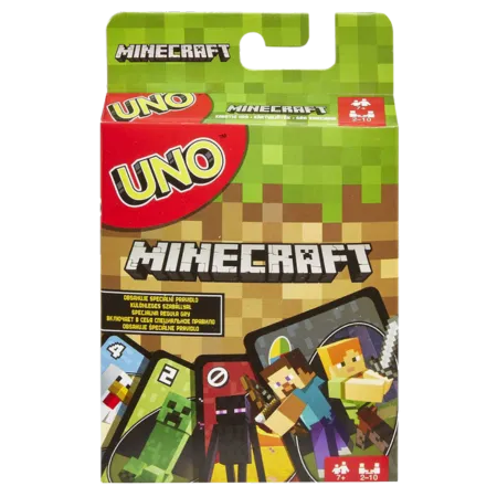 Bild 1 för Games Uno Minecraft, Kortspel, Familj, 7 År