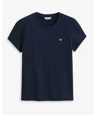 Produktfoto för GANT Reg Shield SS T-shirt EVENING BLUE XS