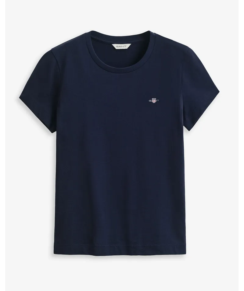 Bild 1 för GANT Reg Shield SS T-shirt EVENING BLUE XS