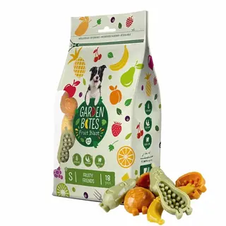 Produktfoto för Garden Bites Fruity Friends Veganska Tuggbitar (S)