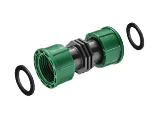 Produktfoto för Gardena 2758-20, Rörkoppling, blå, grön, kvinnlig/kvinnlig, 25,4 mm