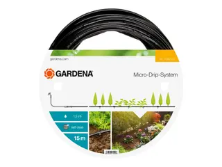 Produktfoto för Gardena DRYPSLANGE OVER JORDEN 4.6 MM (3/16), UDEN KOBLINGER