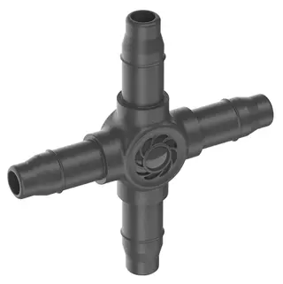 Produktfoto för GARDENA MICRODRIP 4-VÄGS KONTAKT 4,6 MM 3/16