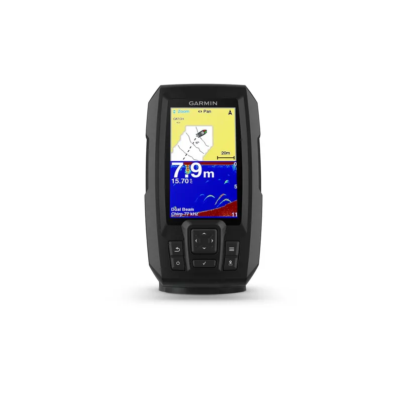 Alternativ bild 0 för Garmin Echosonda STRIKER Plus 4 z dwuwiązkowym przetwornikiem (010-01870-01)