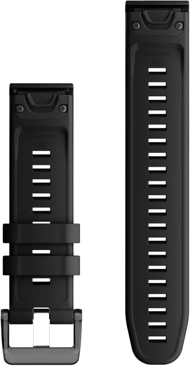 Bild 2 för Garmin epix Pro (Gen2) QuickFit Silikonband (22mm) - Svart