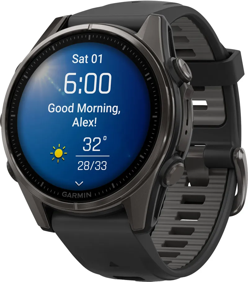 Bild 2 för Garmin Fenix 8 AMOLED Sapphire 43 mm