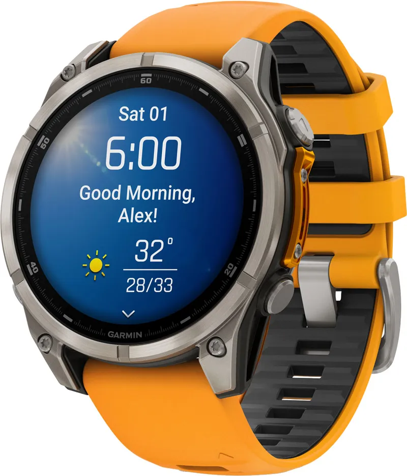 Bild 2 för Garmin Fenix 8 AMOLED Sapphire 47 mm