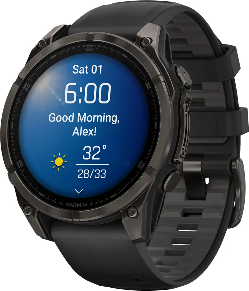 Bild 1 för Garmin Fenix 8 AMOLED Sapphire 47 mm
