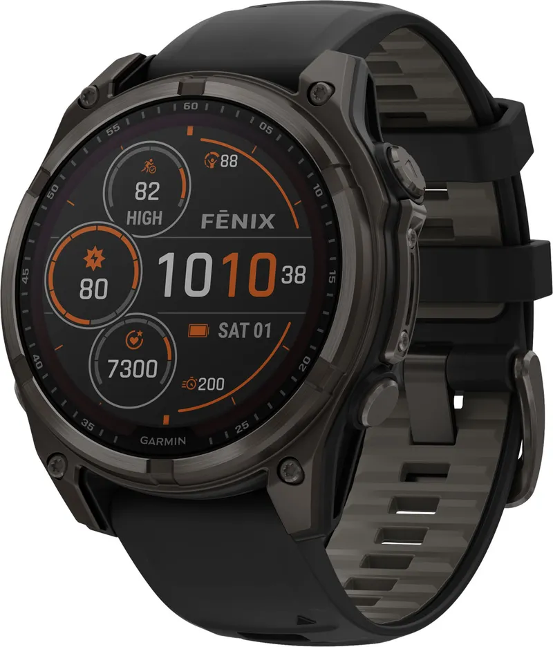 Bild 1 för Garmin Fenix 8 Solar Sapphire 47 mm