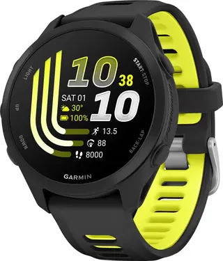 Produktfoto för Garmin Forerunner 170 Music Black/amp Yellow sportklocka