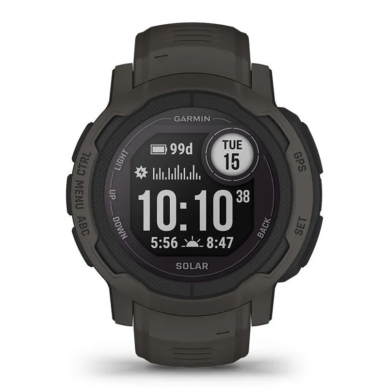 Bild 2 för Garmin Instinct 2 Solar 45mm - Grafitgrå