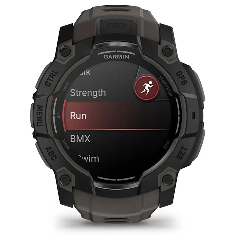 Bild 2 för Garmin Instinct 3 AMOLED 50mm - Black/Charcoal