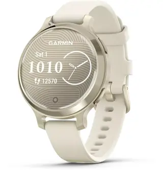 Produktfoto för Garmin Lily 2 Active 32mm GPS (lunar gold)