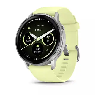 Produktfoto för Garmin Venu 4 45mm GPS (silver/citron)
