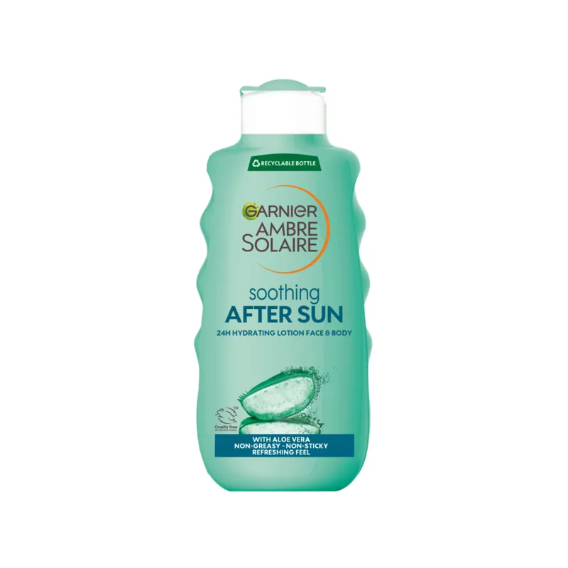 Bild 2 för Garnier Ambre Solaire After Sun 24h Hydrating Face & Body Lotion 175 ml
