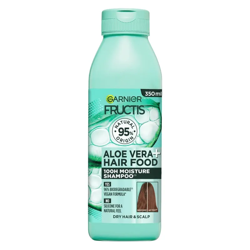 Bild 1 för Garnier Fructis Hair Food Hydrating Schampo Aloe Vera 350 ml