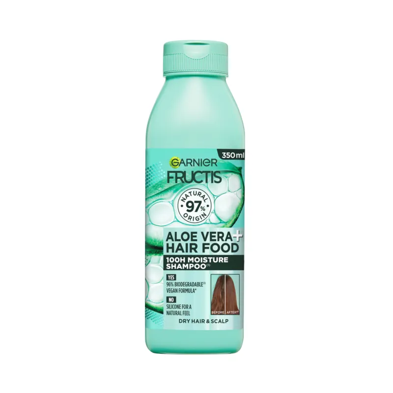 Bild 2 för Garnier Fructis Hair Food Hydrating Schampo Aloe Vera 350 ml