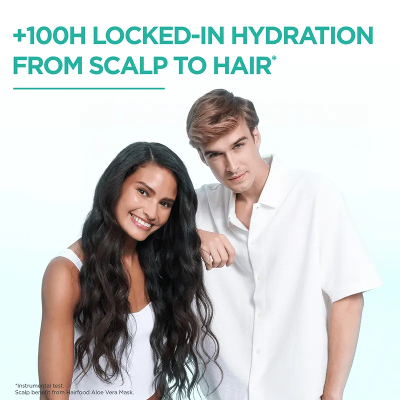 Bild 6 för Garnier Fructis Hair Food Hydrating Schampo Aloe Vera 350 ml