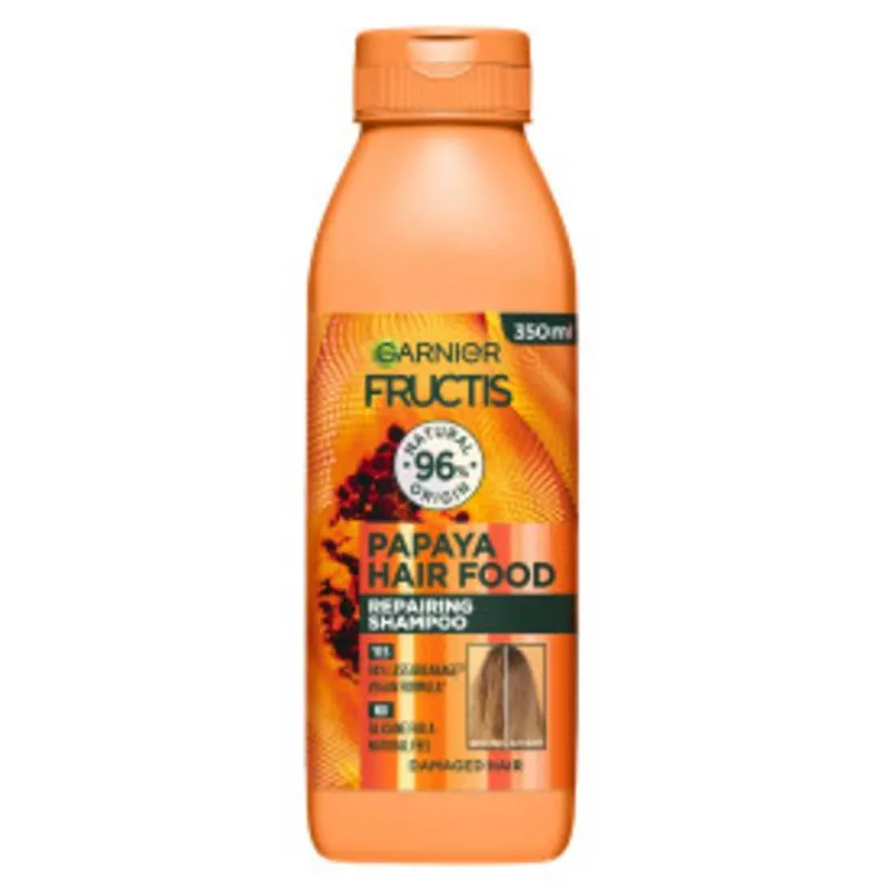 Bild 1 för Garnier Fructis Hair Food Repairing Schampo Papaya 350 ml