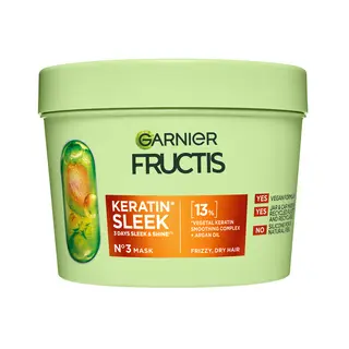 Produktfoto för Garnier Fructis Keratin Sleek Hårinpacking 370 ml