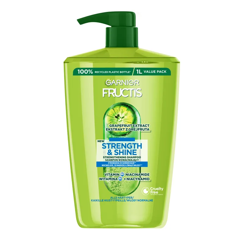 Bild 1 för Garnier Fructis Strength & Shine Schampo 1000 ml
