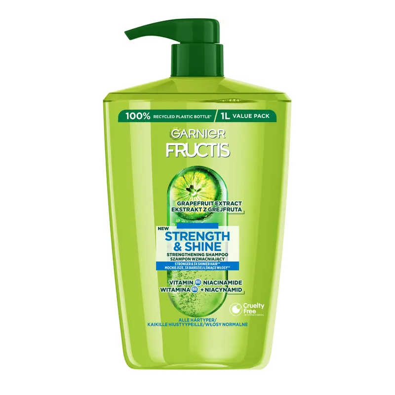 Bild 2 för Garnier Fructis Strength & Shine Schampo 1000 ml