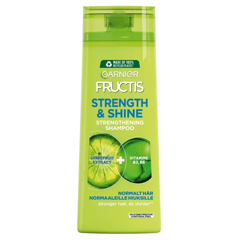 Bild 1 för Garnier Fructis Strength & Shine Schampo Normalt Hår 250 ml