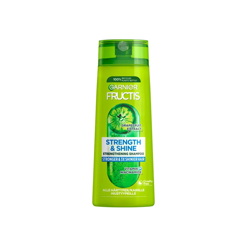 Bild 2 för Garnier Fructis Strength & Shine Schampo Normalt Hår 250 ml