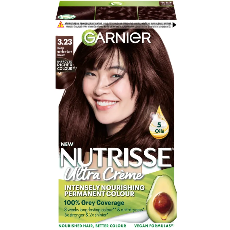 Bild 2 för Garnier Nutrisse Cream 3.23 Brun F.Dore Irise