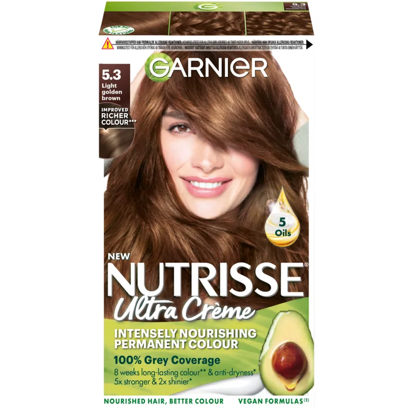 Bild 2 för Garnier Nutrisse Cream 5.3/53 Noisette