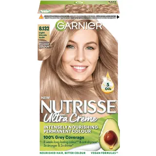 Produktfoto för Garnier Nutrisse Cream 8.132 Nude Medium Blonde