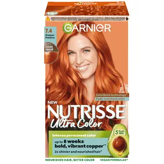 Produktfoto för Garnier Nutrisse Ultra Color 7.40 Copper Passion 7.40 Copper Passion