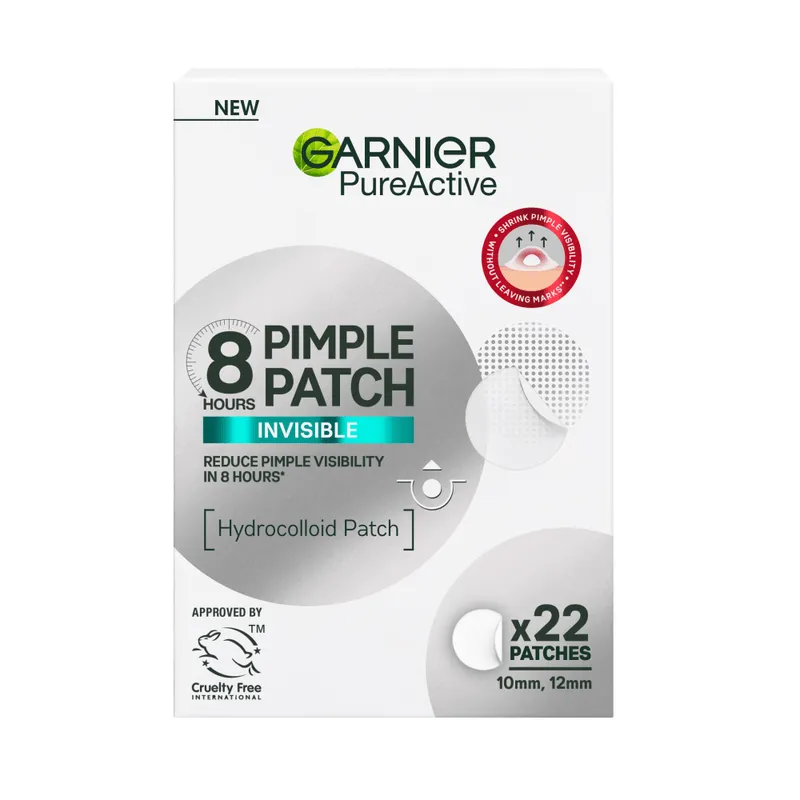 Bild 1 för Garnier PureActive Invisible Pimple Patch 22 st