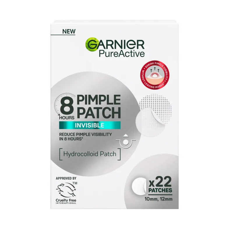Bild 2 för Garnier PureActive Invisible Pimple Patch 22 st